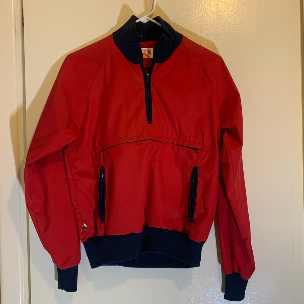 Medium vintage sunbuster 1/4 zip wind breaker